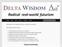 Tablet Screenshot of deltawisdom.com